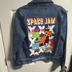 Brand new.Never worn.Warner Bros. Space Jam.Women/Big Kids Denim Jacket - Blue